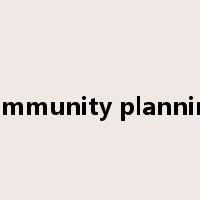 community planning是什么意思