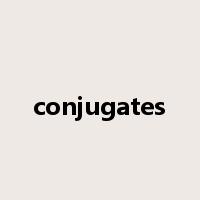 conjugates是什么意思