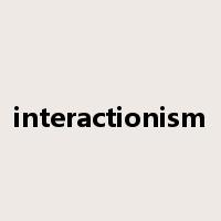 interactionism是什么意思