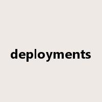 deployments是什么意思