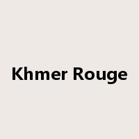 Khmer Rouge是什么意思