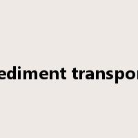 sediment transport是什么意思