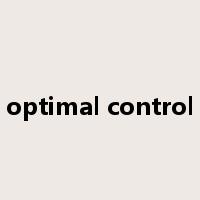 optimal control是什么意思