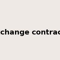 exchange contracts是什么意思
