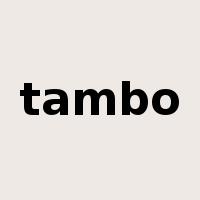 tambo是什么意思