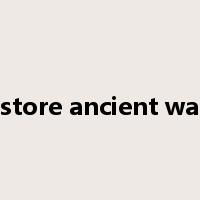 restore ancient ways是什么意思