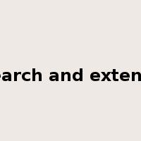 research and extension是什么意思