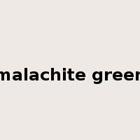 malachite green是什么意思