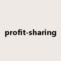 profit-sharing是什么意思