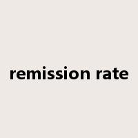 remission rate是什么意思