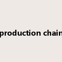 production chain是什么意思