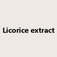 Licorice extract是什么意思