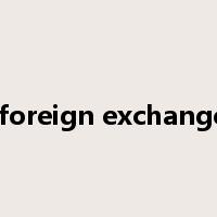 gold and foreign exchange reserves是什么意思