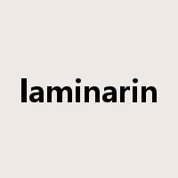 laminarin是什么意思