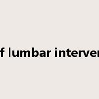 prolapse of lumbar intervertebral disc是什么意思