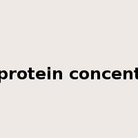 soy protein concentrate是什么意思
