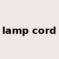 lamp cord是什么意思