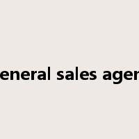 general sales agent是什么意思