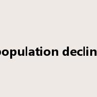 population decline是什么意思