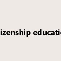 citizenship education是什么意思