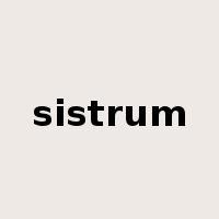 sistrum是什么意思