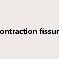 contraction fissure是什么意思