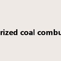 pulverized coal combustion是什么意思