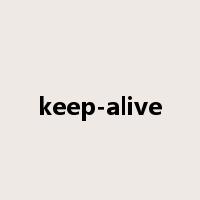 keep-alive是什么意思