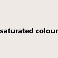 saturated colour是什么意思