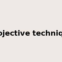 projective technique是什么意思