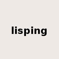 lisping是什么意思