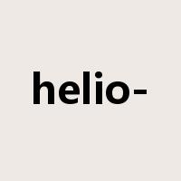 helio-是什么意思