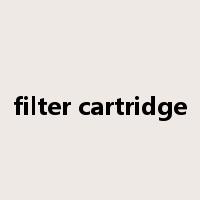 filter cartridge是什么意思