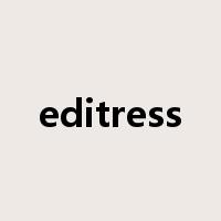 editress是什么意思