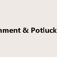 Refreshment & Potluck dinner是什么意思