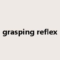 grasping reflex是什么意思
