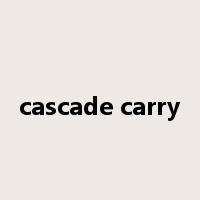 cascade carry是什么意思