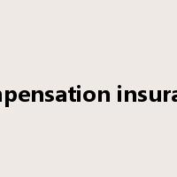 compensation insurance是什么意思