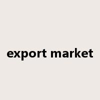 export market是什么意思