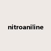 nitroaniline是什么意思