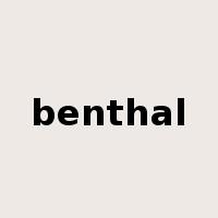benthal是什么意思