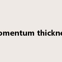 momentum thickness是什么意思