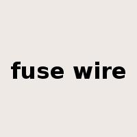 fuse wire是什么意思