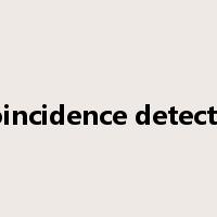 coincidence detector是什么意思