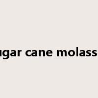 sugar cane molasses是什么意思