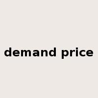 demand price是什么意思