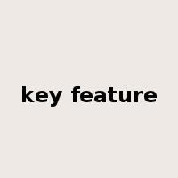 key feature是什么意思