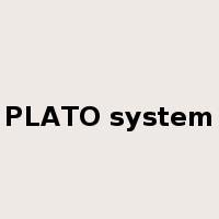 PLATO system是什么意思