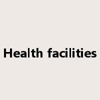 Health facilities是什么意思