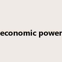 economic power是什么意思